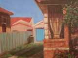 down the side 45x55cm
